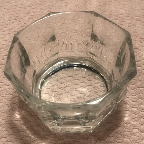 Vintage Indiana Glass Clear Octagon Candy Dish With Lid - Picture 3 of 4